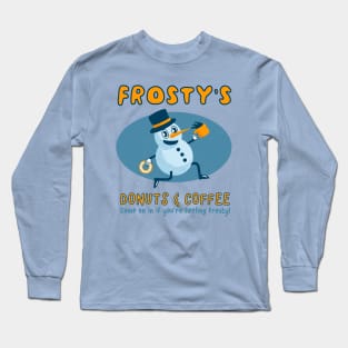 Frosty's Donuts and Coffee Long Sleeve T-Shirt